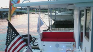 cockpit, Great Harbour TT35, trawler for sale
