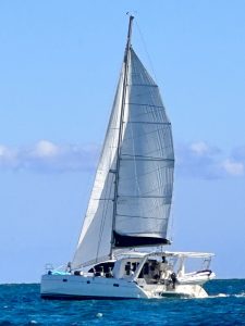 underway, Leopard 40, catamaran for sale