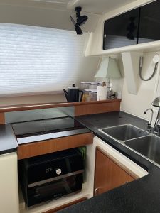 interior, Leopard 40, catamaran for sale