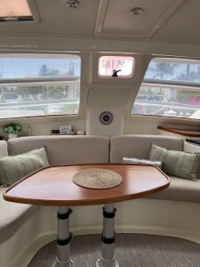 salon, Leopard 40, catamaran for sale