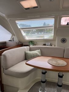 salon, Leopard 40, catamaran for sale