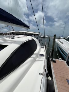 deck, Leopard 40, catamaran for sale