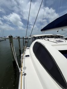 deck, Leopard 40, catamaran for sale