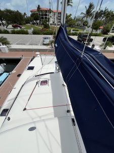 deck, Leopard 40, catamaran for sale