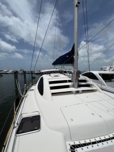 deck, Leopard 40, catamaran for sale