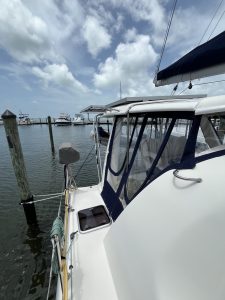 deck, Leopard 40, catamaran for sale