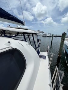 deck, Leopard 40, catamaran for sale