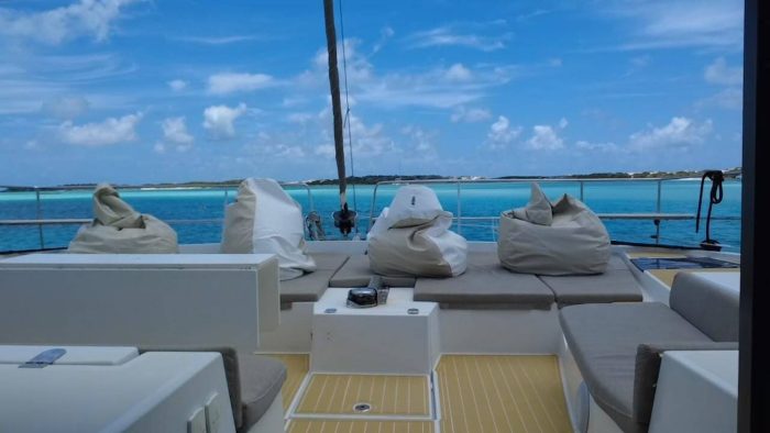 deck, Bali 5.4, catamaran for sale