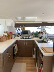 interior, Bali 5.4, catamaran for sale