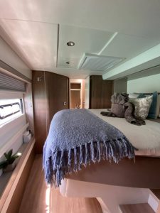 bed, Bali 5.4, catamaran for sale