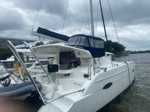 exterior, FP 41 Lipari, catamaran for sale