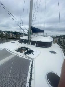 deck, FP 41 Lipari, catamaran for sale