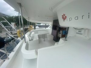 cockpit, FP 41 Lipari, catamaran for sale
