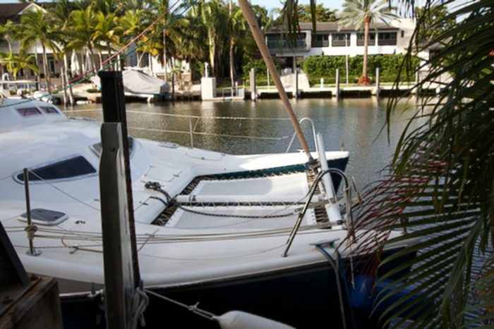 exterior, Woods, catamaran for sale