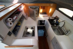 interior, Woods, catamaran for sale