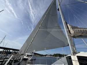 underway, Xquisite X5, catamaran for sale