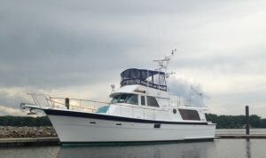 exterior, Hatteras 48 LRC, trawler for sale