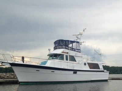 Hatteras 48 LRC, trawler for sale