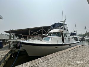 exterior, Hatteras 48 LRC, trawler for sale