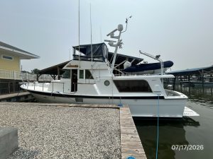 exterior, Hatteras 48 LRC, trawler for sale