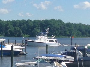 exterior, Hatteras 48 LRC, trawler for sale
