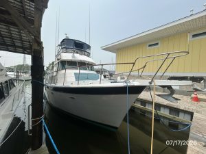 exterior, Hatteras 48 LRC, trawler for sale