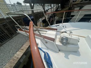 deck, Hatteras 48 LRC, trawler for sale