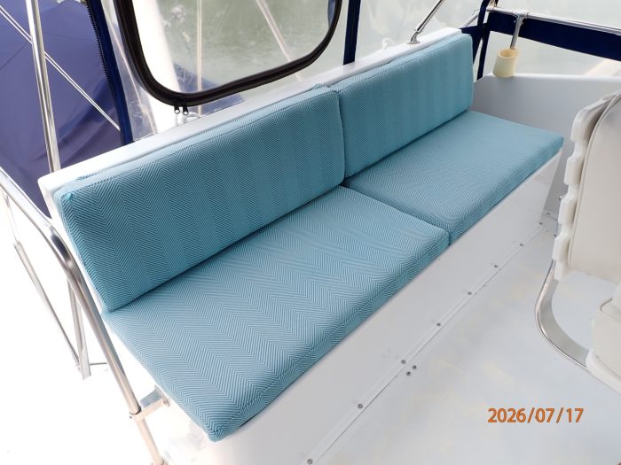 cockpit, Hatteras 48 LRC, trawler for sale