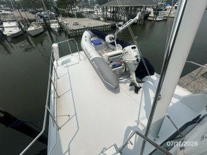 deck, Hatteras 48 LRC, trawler for sale