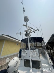 deck, Hatteras 48 LRC, trawler for sale