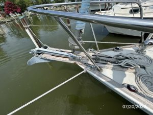 deck, Pearson, sailboat for sale