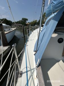 deck, Pearson, sailboat for sale