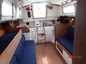 interior, Pearson, sailboat for sale