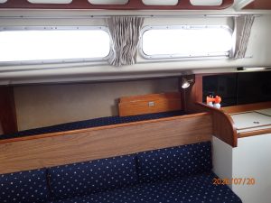 interior, Pearson, sailboat for sale