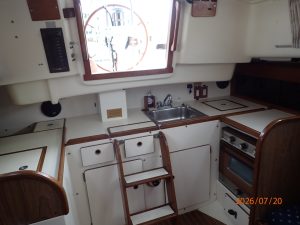interior, Pearson, sailboat for sale