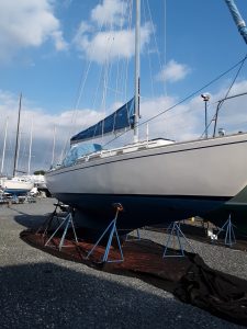 boatyard, Pearson, sailboat for sale