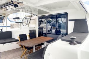 cockpit, Lagoon 42, catamaran for sale
