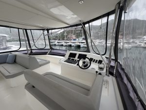 helm, Leopard 53 PowerCat, trawler for sale