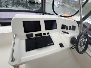 helm, Leopard 53 PowerCat, trawler for sale