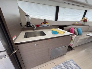 interior, Leopard 53 PowerCat, trawler for sale