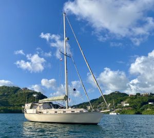 exterior, Island Packet, sailboat for sale
