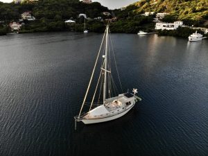 exterior, Island Packet, sailboat for sale