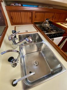 interior, Island Packet, sailboat for sale