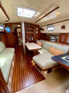 salon, Island Packet, sailboat for sale