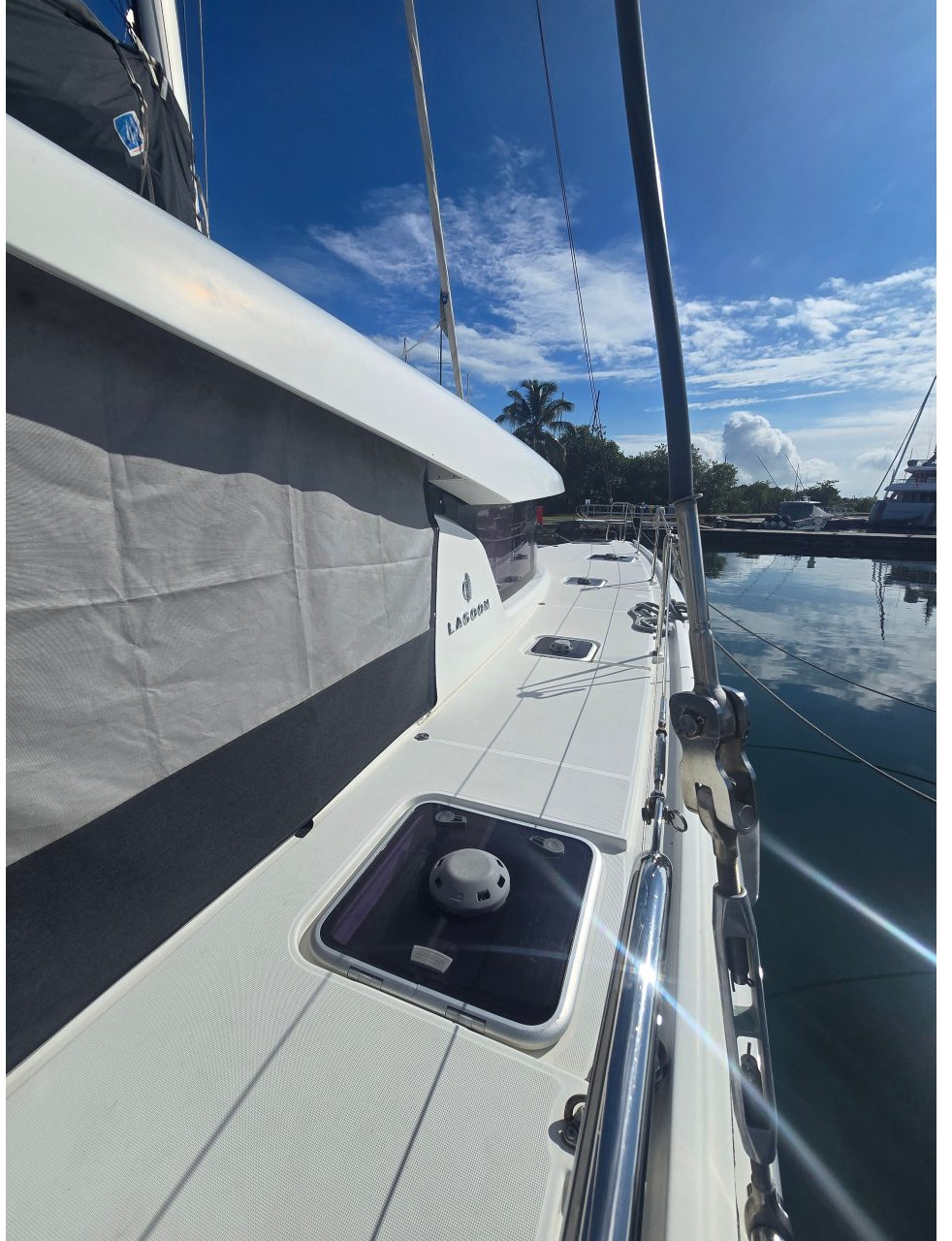 deck, Lagoon 42, catamaran for sale