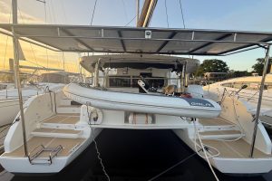 cockpit, Lagoon 46, catamaran for sale