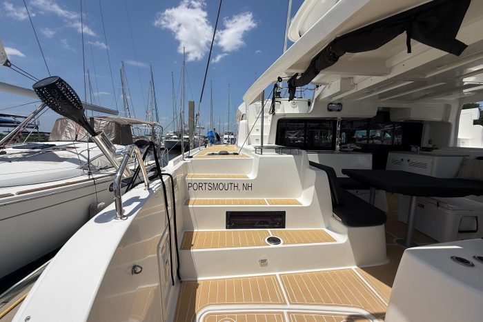 deck, Lagoon 46, catamaran for sale