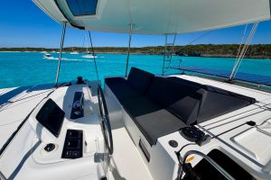 cockpit, Lagoon 46, catamaran for sale