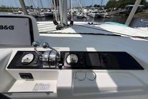 helm, Lagoon 46, catamaran for sale