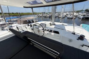 cockpit, Lagoon 46, catamaran for sale